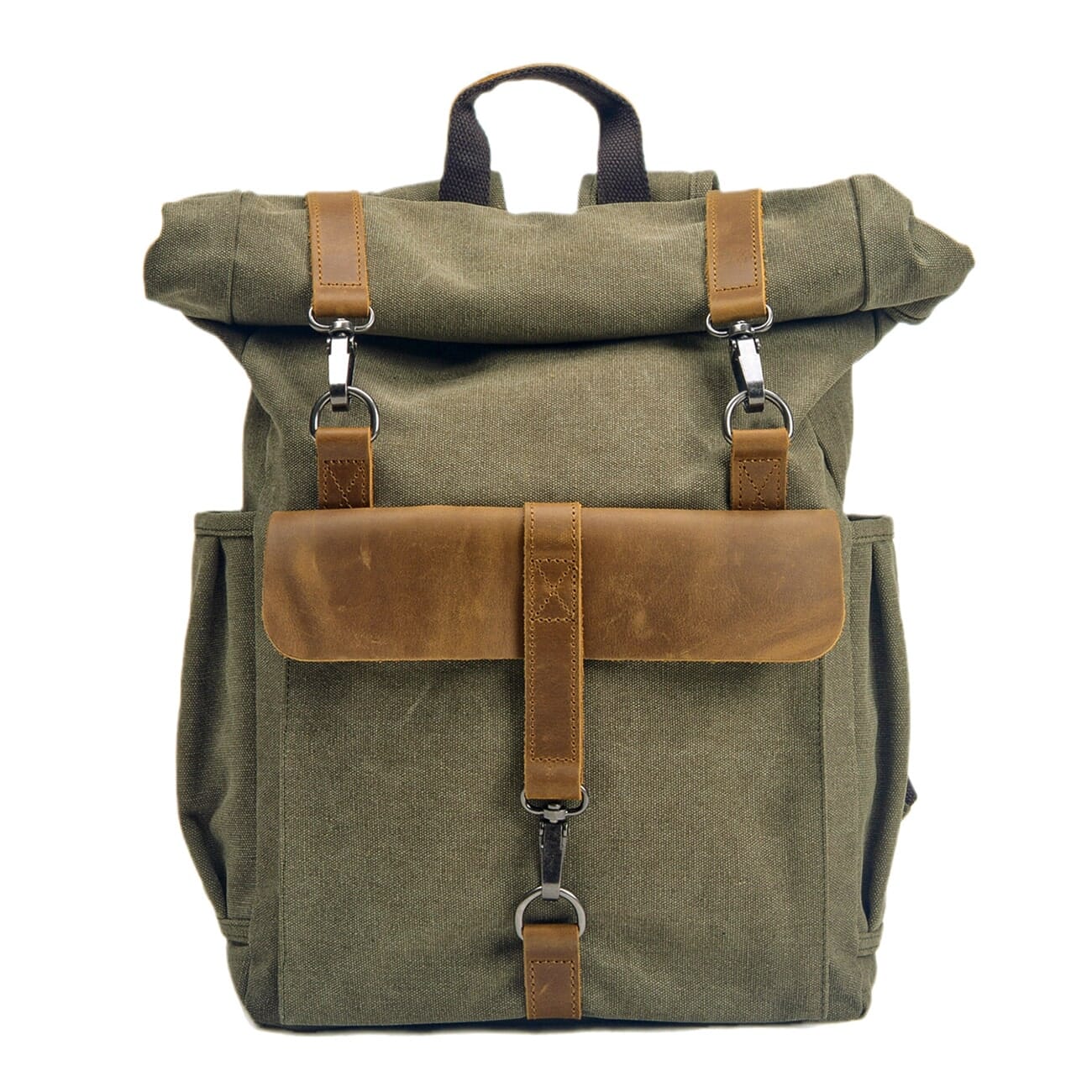 Retro Canvas Rucksack | LETHBRIDGE