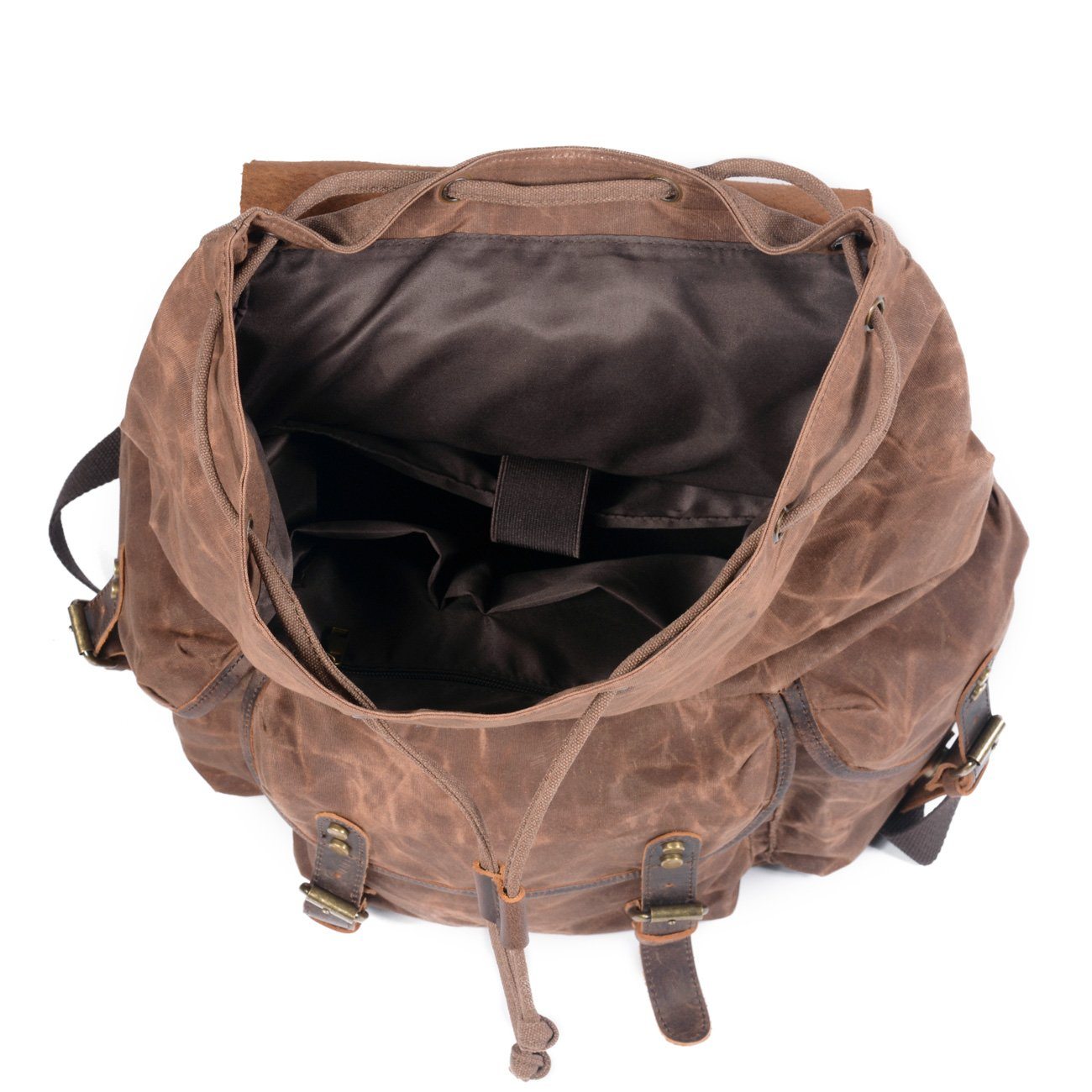 Canvas Leather Backpack | KAMLOOPS
