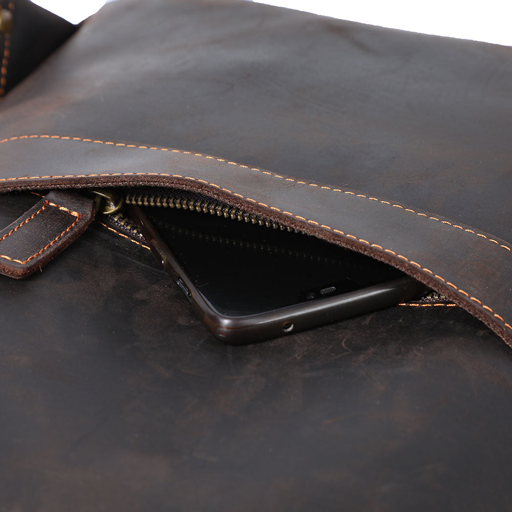 Leather Laptop Backpack | CINCINNATI