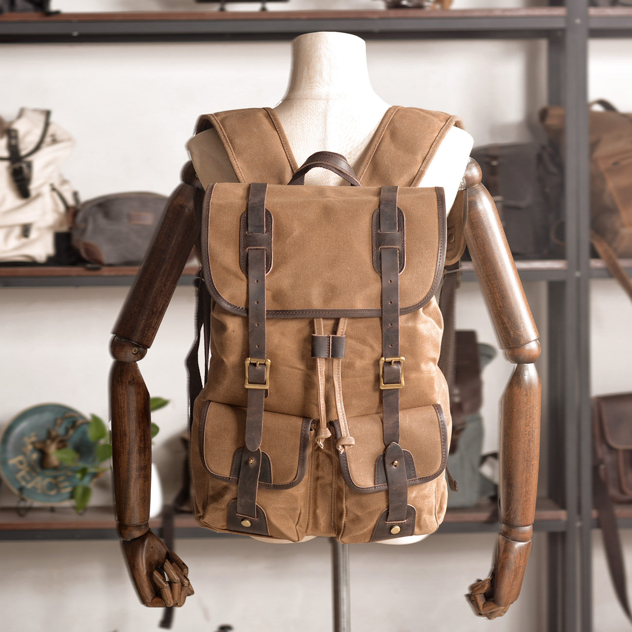 Canvas Travel Backpack | MADISON
