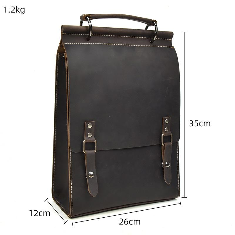 Leather Convertible Backpack | HOUSTON