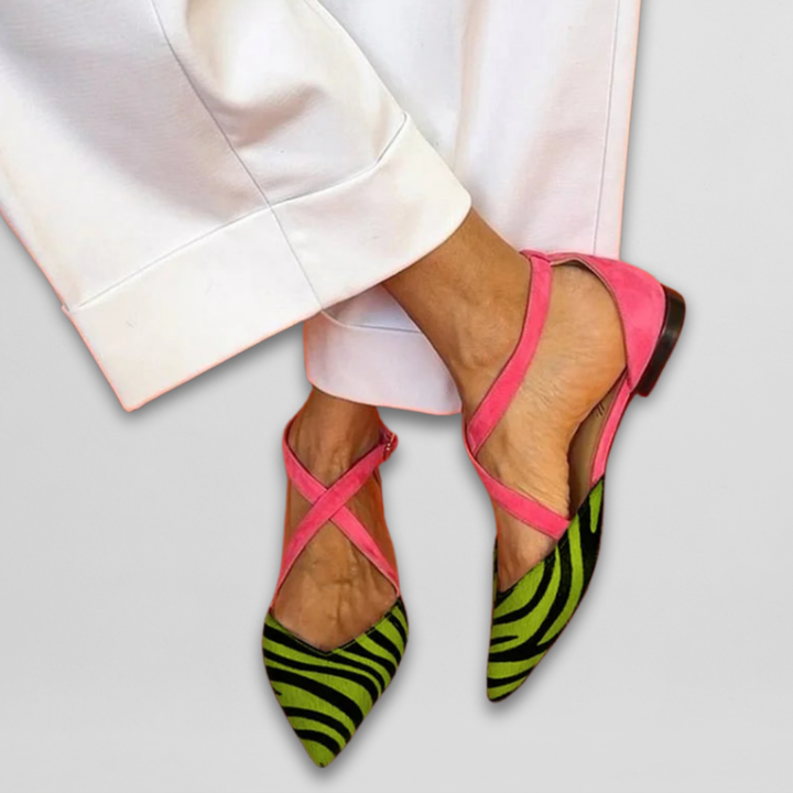 Judith | Sophisticated Strap Ballet Flats