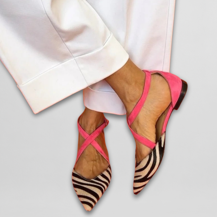 Judith | Sophisticated Strap Ballet Flats