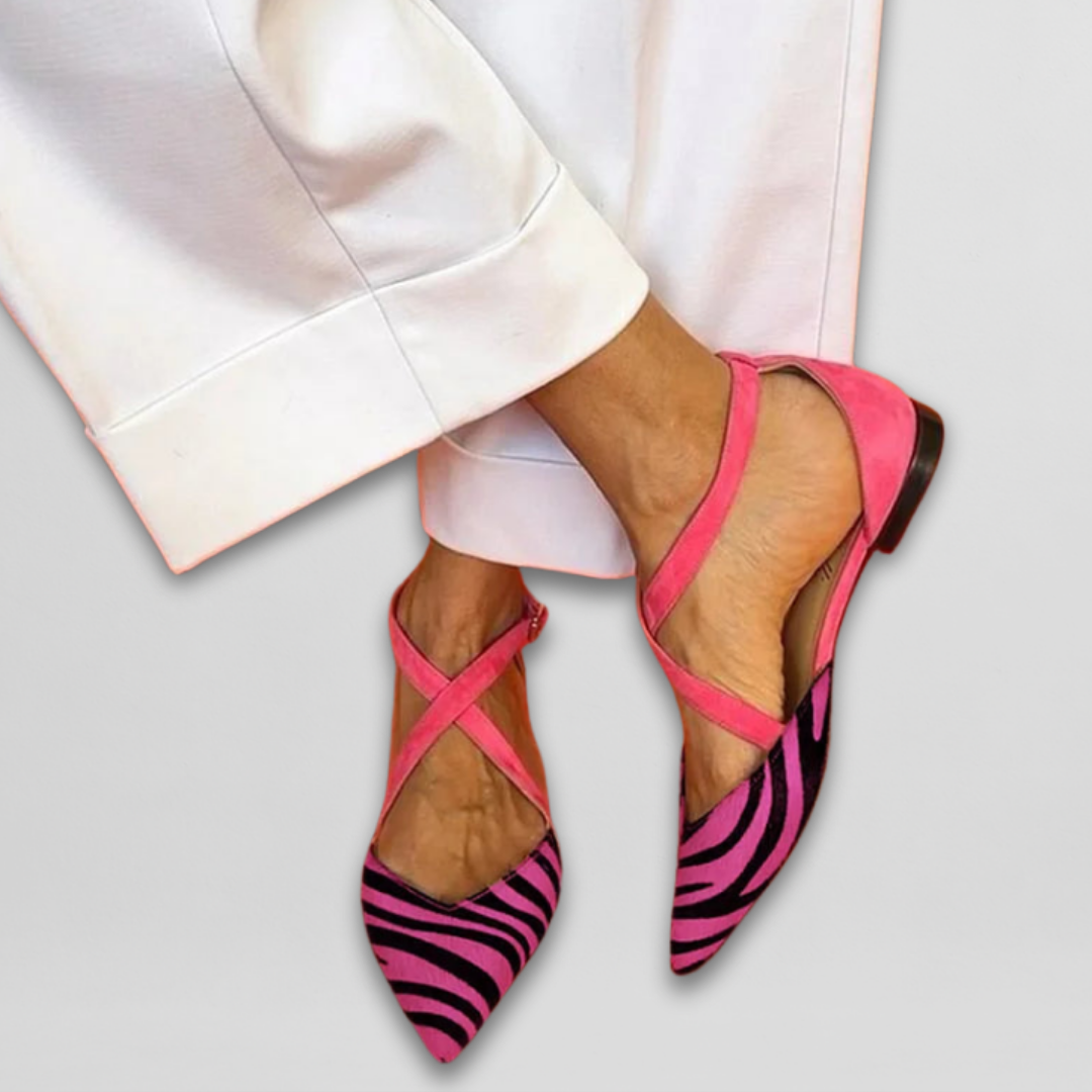 Judith | Sophisticated Strap Ballet Flats