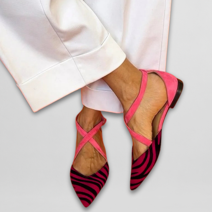 Judith | Sophisticated Strap Ballet Flats