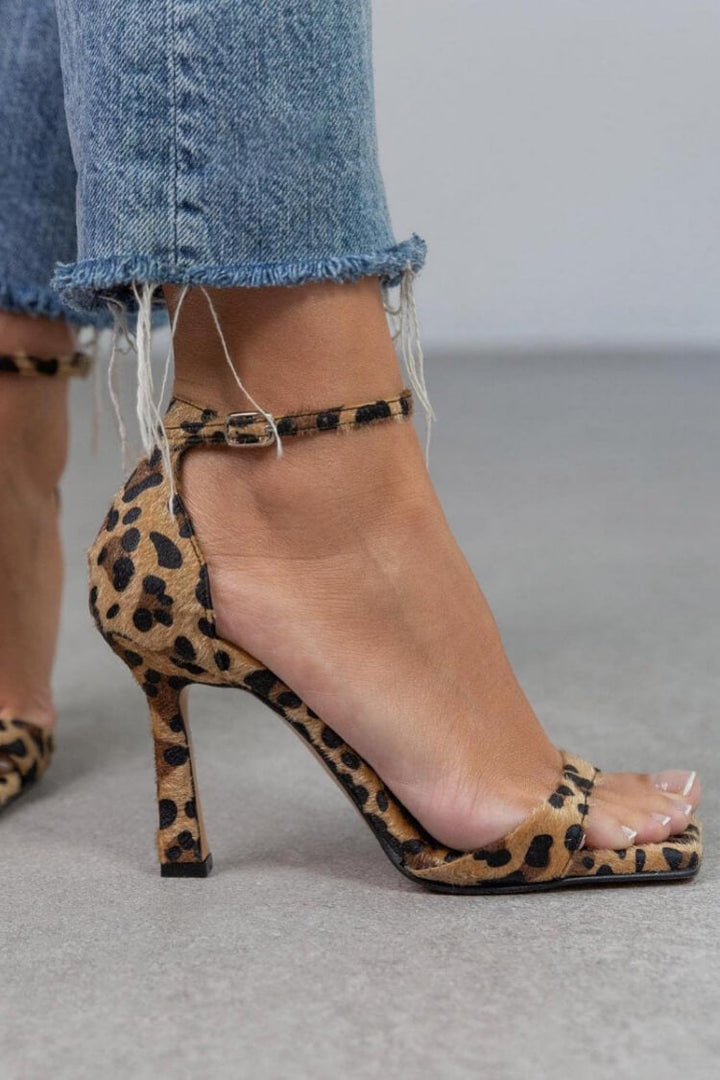 Giulia™ | High-Heeled Sandals with Animal Print