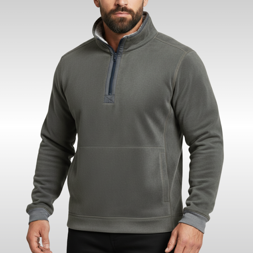 STAN FLEECE QUARTER ZIP | EASY EVERYDAY WARMTH