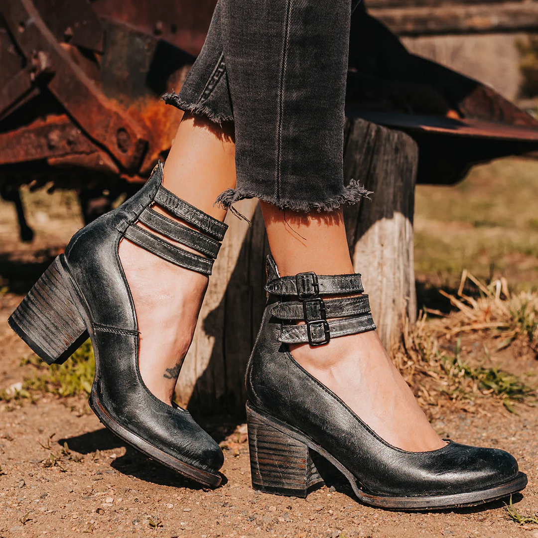 Ginevra™ | Multi-Strap Pumps with Thick Sole