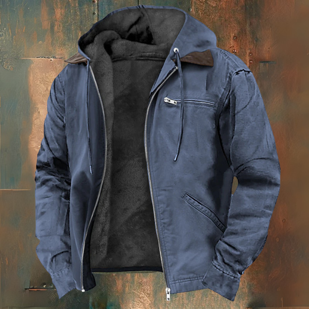 George - Zip-up Hooded Vest