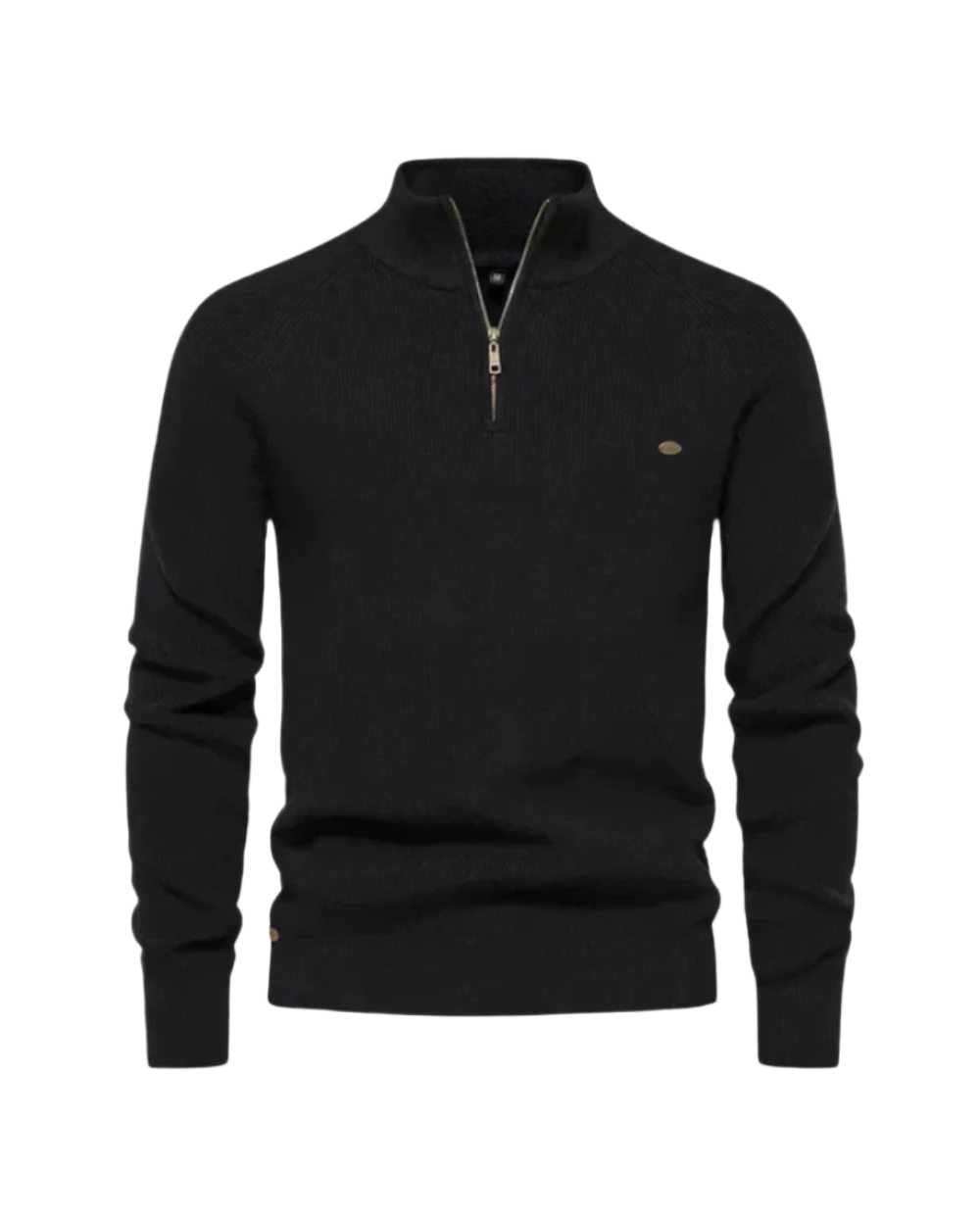 Salvatore - Zippered Knit Sweater