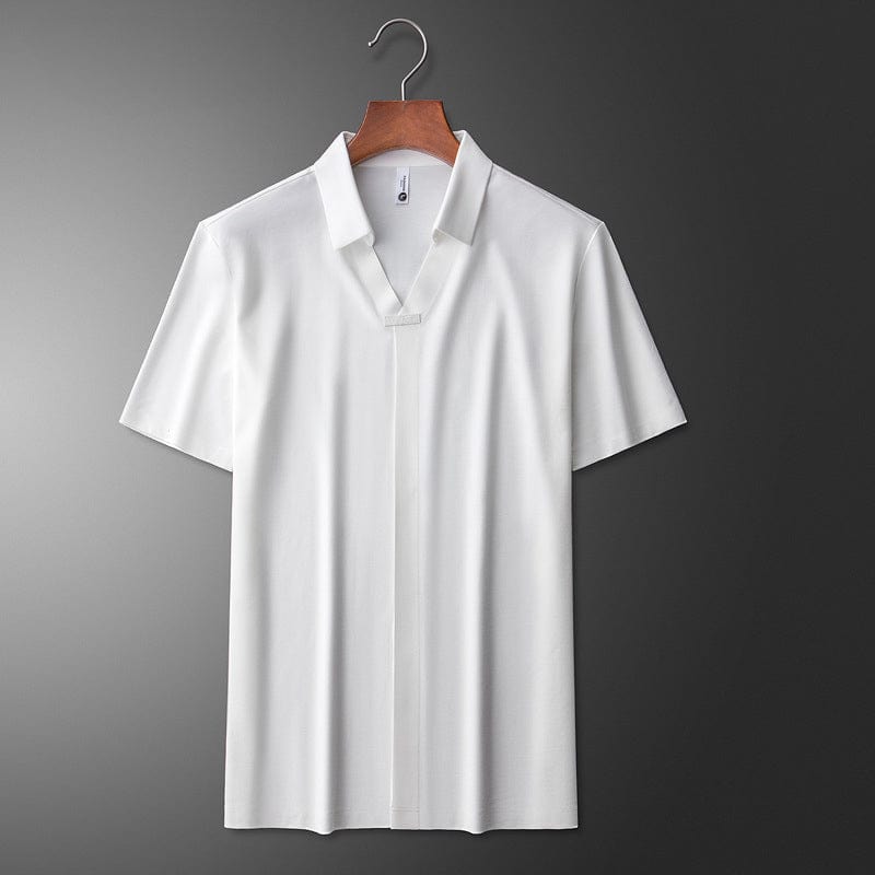 Emgl Zena Cotton Silk Polo Shirt