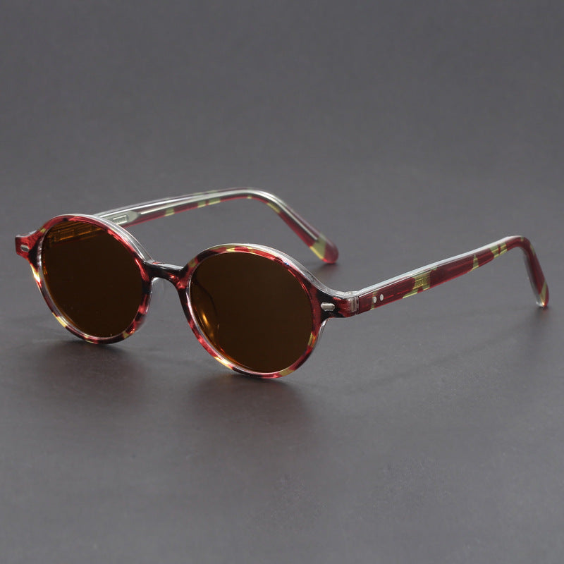 Emile Round Frame Sunglasses