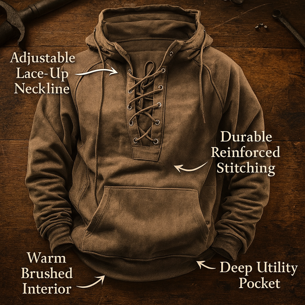Robert | Durable Hooded Sweatshirt