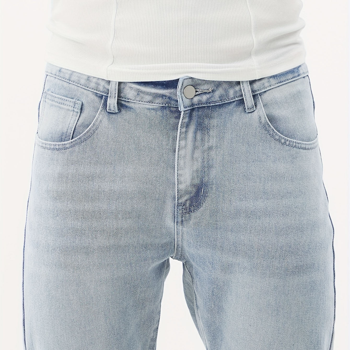 Thiago Tapered Cotton Jeans