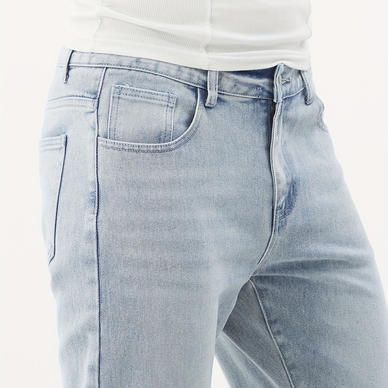 Thiago Tapered Cotton Jeans