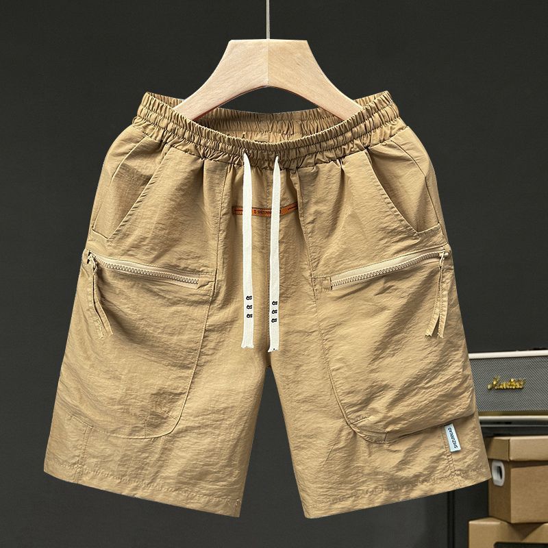 Nuno Tech‑Nylon Utility Shorts