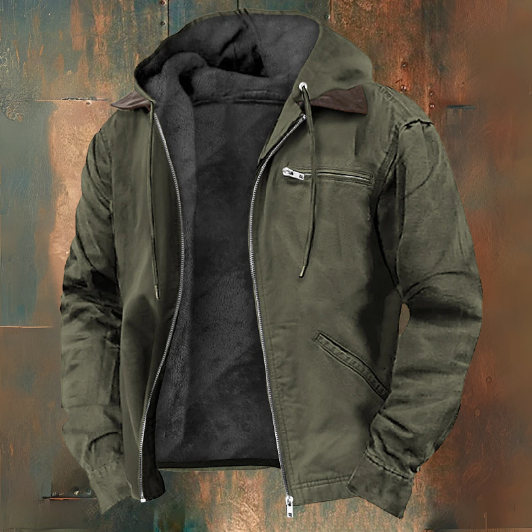 George - Zip-up Hooded Vest