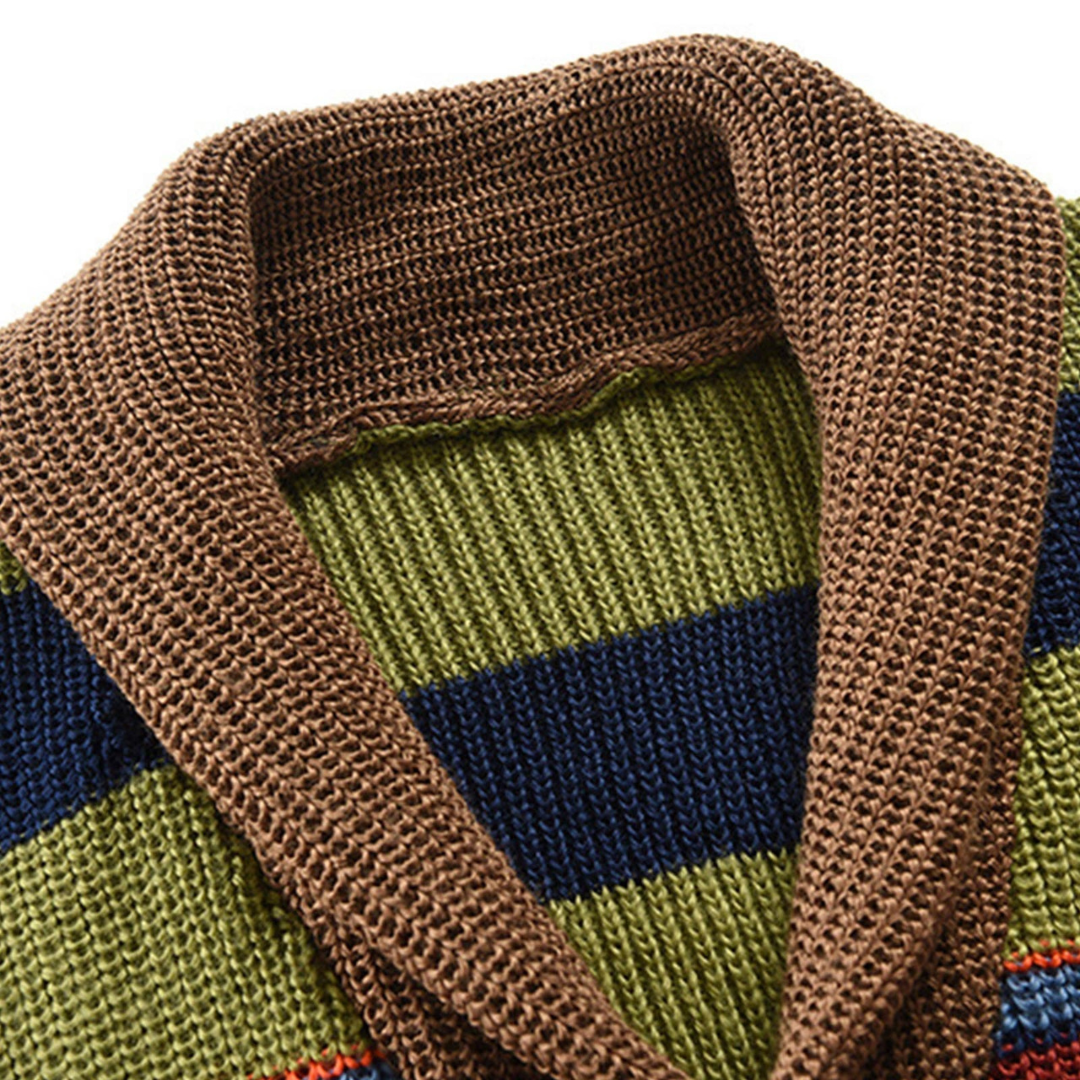 Vernon – Men’s Wool Button Cardigan