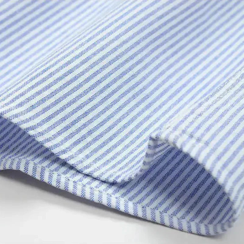 Devon | Modern Striped Cotton Shirt