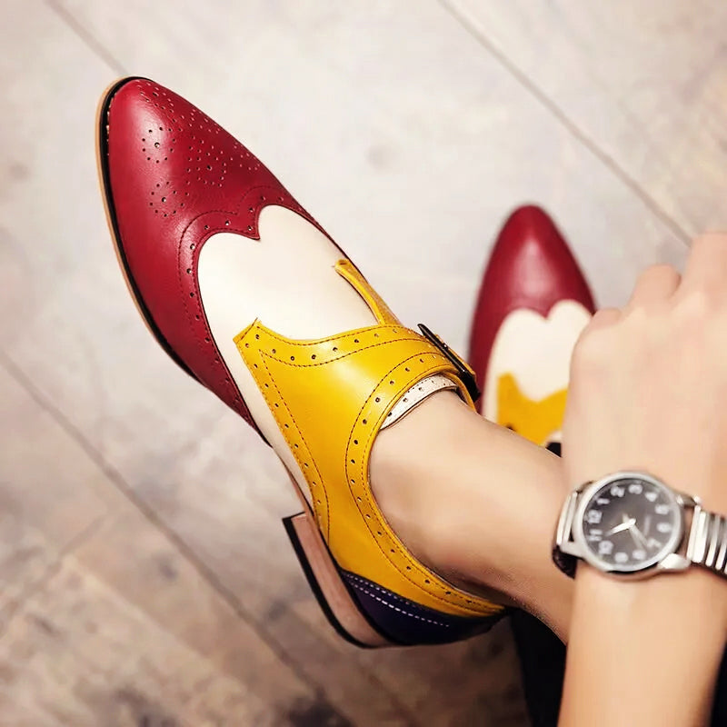 Theodore - Willow Pointed Oxford Shoes