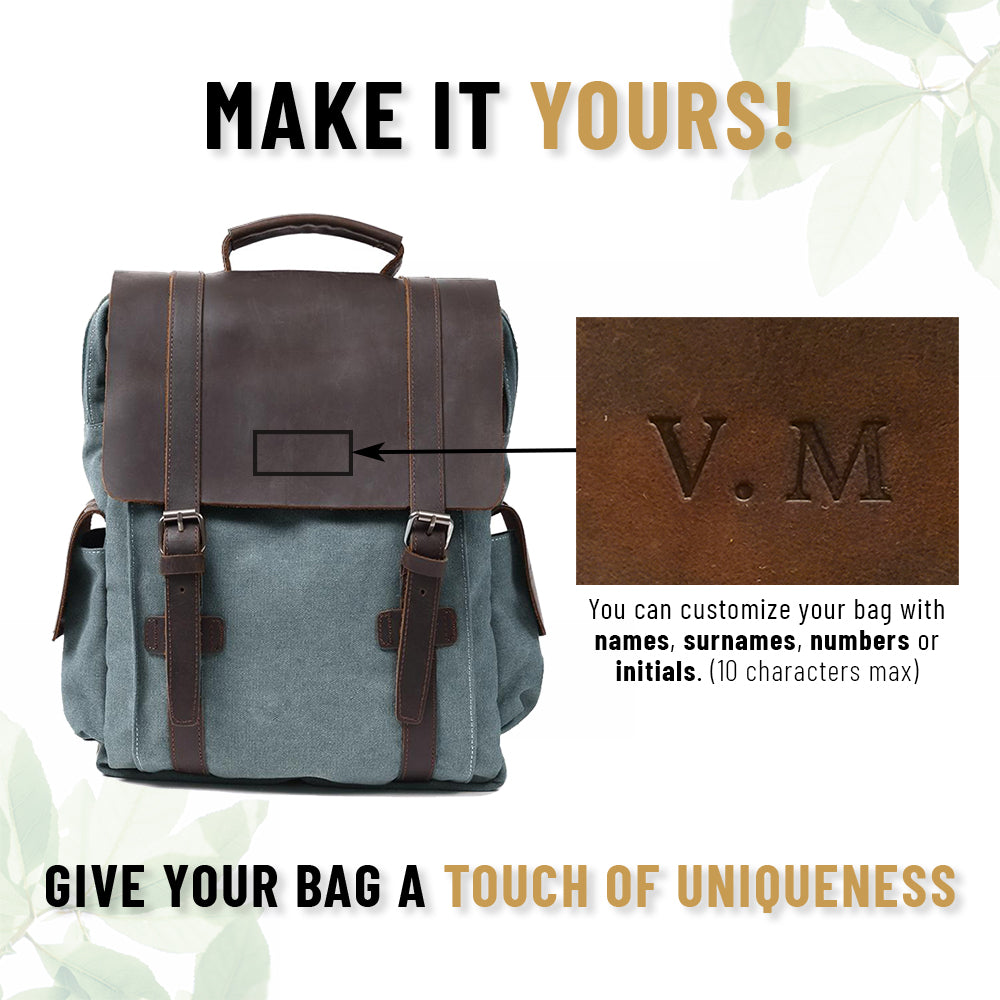 Cotton Canvas Backpack | SASKATOON