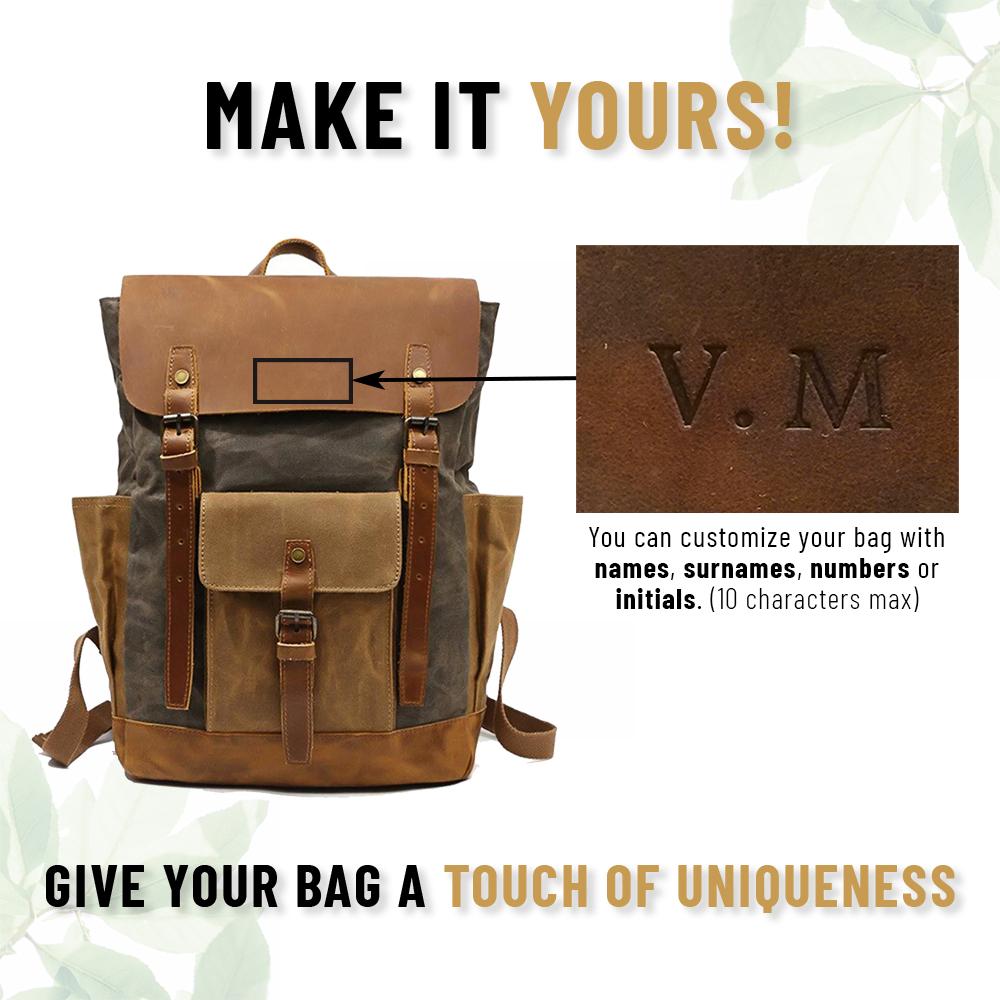 Vintage Laptop Backpack | Gatineau