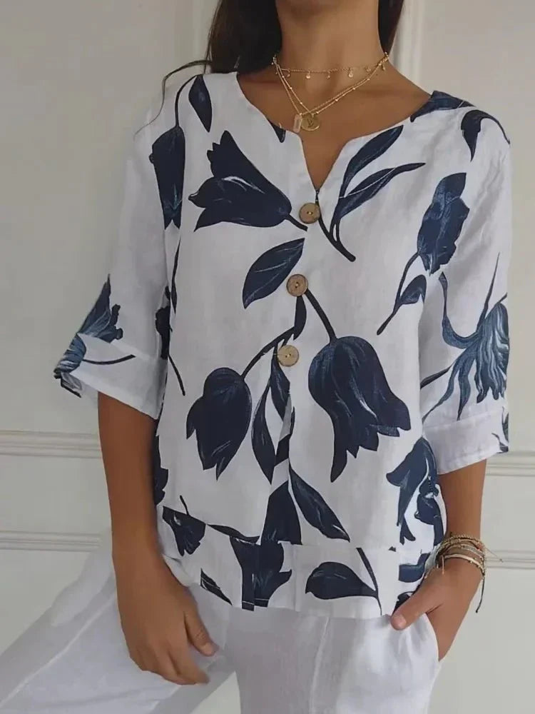 Ariana | Elegant Spring Blouse