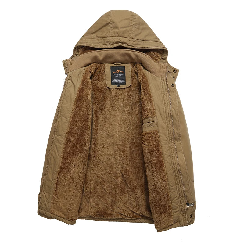 Elegant Cotton Padded Winter Jacket