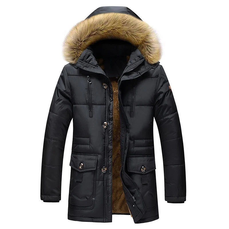 Elegant parka jacket