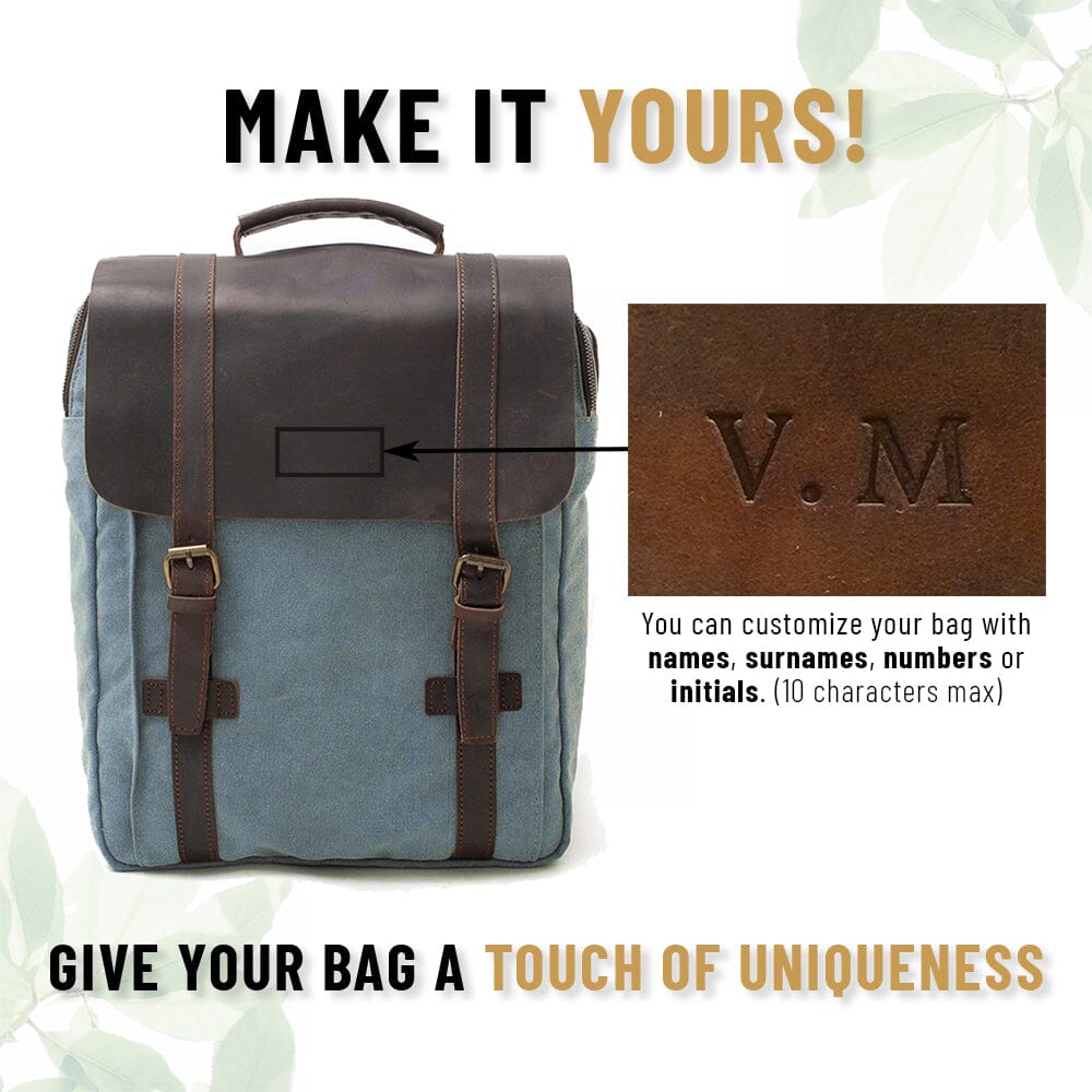 Vintage Canvas Backpack | MILWAUKEE