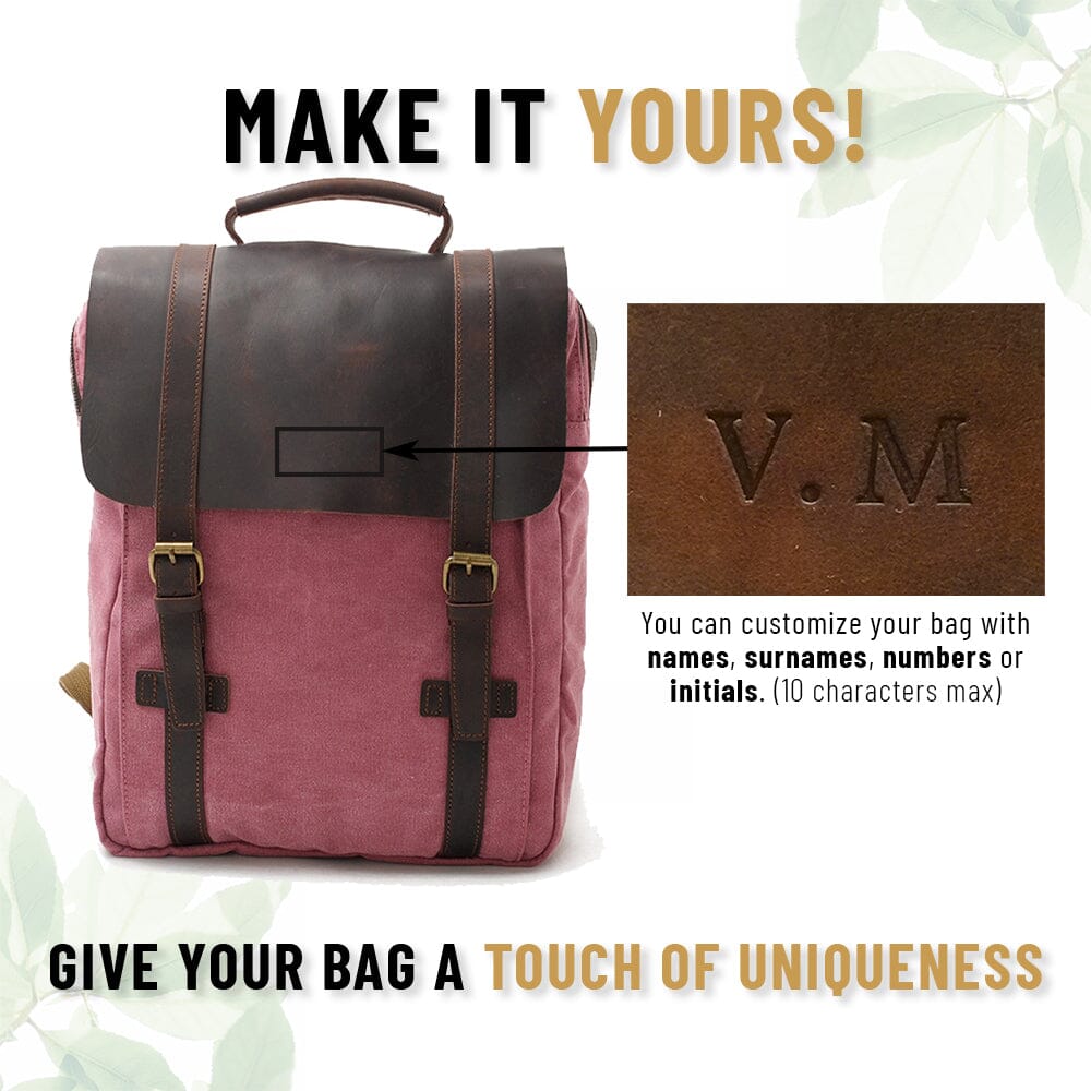 Vintage Canvas Backpack | MILWAUKEE