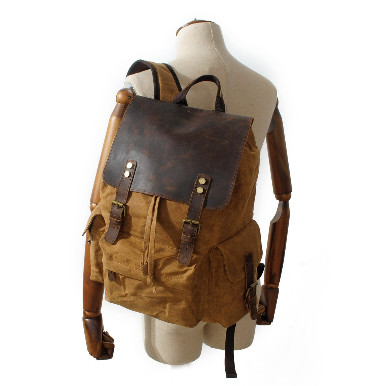 Waxed Canvas Backpack | REGINA
